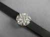 LARGE & LONG .33CT DIAMOND & AAA CRYSTAL 18KT WHITE GOLD 3D STAR LOVE BRACELET