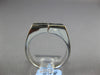 1.57CT DIAMOND & SAPPHIRE 18KT WHITE GOLD ROUND & PRINCESS CRISS CROSS MENS RING