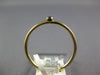 ESTATE .20CT AAA MULTI COLOR SAPPHIRE 14KT YELLOW GOLD 3D RAINBOW FUN BAR RING