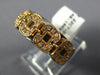 WIDE .22CT DIAMOND 18KT WHITE & ROSE GOLD MULTI LINK LOVE KNOT SQUARE FUN RING