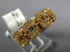 WIDE .22CT DIAMOND 18KT WHITE & ROSE GOLD MULTI LINK LOVE KNOT SQUARE FUN RING