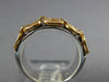 WIDE .22CT DIAMOND 18KT WHITE & ROSE GOLD MULTI LINK LOVE KNOT SQUARE FUN RING