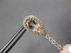 LARGE 2.80CT DIAMOND & AAA MORGANITE & PINK PEARL 18K ROSE GOLD HANGING EARRINGS