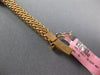 LONG 1.25CT DIAMOND 14KT WHITE & ROSE GOLD SQUARE BY THE YARD MESH FUN BRACELET