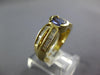 1.78CT DIAMOND & AAA TANZANITE 14KT YELLOW GOLD OVAL & BAGUETTE ENGAGEMENT RING