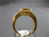 2.74CT DIAMOND & AAA CITRINE 14KT YELLOW GOLD 3D OVAL & ROUND SEM BEZEL FUN RING