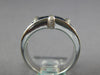 4.0CT DIAMOND & AAA SAPPHIRE 18K WHITE GOLD PRINCESS &ROUND INVISIBLE 3 ROW RING