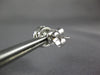 LARGE .85CT DIAMOND 18KT WHITE GOLD 3D CLUSTER FLOWER STUD EARRINGS WITH JACKETS