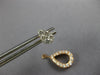 .68CT DIAMOND 18KT ROSE GOLD 3D 2 IN 1 CLUSTER PEAR SHAPE HANGING STUD EARRINGS