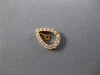 .68CT DIAMOND 18KT ROSE GOLD 3D 2 IN 1 CLUSTER PEAR SHAPE HANGING STUD EARRINGS