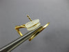 LARGE .88CT DIAMOND 18K YELLOW GOLD 2 ROW CIRCULAR SIDEWAY HOOP HANGING EARRINGS