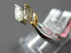 .82CT WHITE & FANCY YELLOW DIAMOND 18KT 2 TONE GOLD 3D MARQUISE CRISS CROSS RING