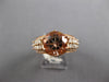 4.71CT DIAMOND & AAA MORGANITE 14KT YELLOW GOLD 3D CLASSIC ROUND ENGAGEMENT RING