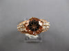 4.71CT DIAMOND & AAA MORGANITE 14KT YELLOW GOLD 3D CLASSIC ROUND ENGAGEMENT RING