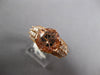 4.71CT DIAMOND & AAA MORGANITE 14KT YELLOW GOLD 3D CLASSIC ROUND ENGAGEMENT RING