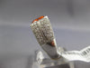 LARGE 5.29CT DIAMOND & AAA CITRINE 18KT WHITE GOLD CUSHION BEZEL ENGAGEMENT RING