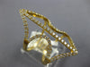ESTATE LARGE .71CT DIAMOND 18KT YELLOW GOLD 3D ANCHOR LOVE RING