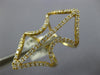 ESTATE LARGE .71CT DIAMOND 18KT YELLOW GOLD 3D ANCHOR LOVE RING