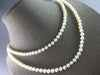 ESTATE EXTRA LONG AAA SOUTH SEA PEARL 5-5.5MM 3D CLASSIC LOVE NECKLACE #27829