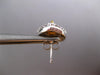 2.97CT WHITE & FANCY YELLOW DIAMOND 14KT 2 TONE GOLD 3D TEAR DROP STUD EARRINGS