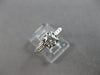 ANTIQUE .36CT DIAMOND 14KT WHITE GOLD 3D ART DECO CLASSIC ENGAGEMENT RING #27825