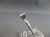 ANTIQUE .36CT DIAMOND 14KT WHITE GOLD 3D ART DECO CLASSIC ENGAGEMENT RING #27825