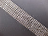 WIDE & LONG 25.25CT DIAMOND 14KT WHITE GOLD CLASSIC MULTI ROW TENNIS BRACELET