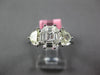 1.58CT WHITE & FANCY YELLOW DIAMOND 18KT WHITE GOLD 3D INVISIBLE FRIENDSHIP RING