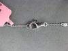 .51CT DIAMOND 18K WHITE GOLD ROUND & BAGUETTE 4 LEAF CLOVER FLOWER LOVE BRACELET