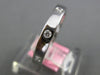 ESTATE .22CT DIAMOND 18KT WHITE GOLD 3D ETOILE ETERNITY 3MM ANNIVERSARY RING