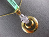 LARGE .52CT WHITE & BLACK DIAMOND 18K 2 TONE GOLD HAPPY PANTHER FLOATING PENDANT