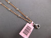ESTATE .44CT DIAMOND 14KT WHITE & ROSE GOLD MULTI STRAND CIRCULAR FUN NECKLACE