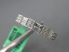 .75CT DIAMOND 18KT WHITE GOLD ROUND & BAGUETTE CLASSIC WEDDING ANNIVERSARY  RING