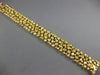 LARGE 26.75CT WHITE & CANARY DIAMOND 18K YELLOW GOLD MULTI SHAPE TENNIS BRACELET