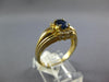 .28CT DIAMOND & AAA SAPPHIRE 14KT YELLOW GOLD 3D OVAL & ROUND ENGAGEMENT RING