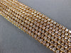 LARGE & LONG 12.88CT PINK DIAMOND 18KT ROSE GOLD 3D MULTI ROW TENNIS BRACELET