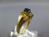 .28CT DIAMOND & AAA SAPPHIRE 14KT YELLOW GOLD 3D OVAL & ROUND ENGAGEMENT RING