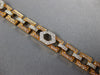 WIDE & LONG 1.64CT WHITE & PINK DIAMOND 18KT WHITE & ROSE GOLD TENNIS BRACELET