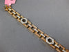 WIDE & LONG 1.64CT WHITE & PINK DIAMOND 18KT WHITE & ROSE GOLD TENNIS BRACELET