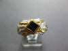 .55CT AAA SAPPHIRE 18KT YELLOW GOLD 3D PRINCESS INVISIBLE SQUARE BEZEL FUN RING