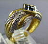 .55CT AAA SAPPHIRE 18KT YELLOW GOLD 3D PRINCESS INVISIBLE SQUARE BEZEL FUN RING