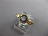 1.15CT DIAMOND & TANZANITE 14K YELLOW GOLD CLASSIC 3 STONE BEZEL ENGAGEMENT RING