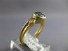 1.15CT DIAMOND & TANZANITE 14K YELLOW GOLD CLASSIC 3 STONE BEZEL ENGAGEMENT RING