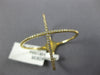 ESTATE .14CT DIAMOND 18KT YELLOW GOLD 3D CLASSIC X LOVE FUN RING