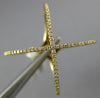 ESTATE .14CT DIAMOND 18KT YELLOW GOLD 3D CLASSIC X LOVE FUN RING