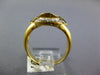 1.66CT DIAMOND & AAA SAPPHIRE 18KT YELLOW GOLD ROUND & BAGUETTE SWIRL FUN RING
