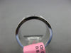 WIDE .40CT DIAMOND 18KT WHITE GOLD 3D BAGUETTE INVISIBLE OVAL ANNIVERSARY RING