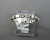 ESTATE .4CT DIAMOND 14KT WHITE GOLD ROUND & BAGUETTE CLASSIC ANNIVERSARY RING