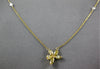.97CT WHITE & FANCY YELLOW DIAMOND 18KT YELLOW GOLD FLOWER BY THE YARD NECKLACE