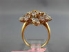 GIA EXTRA LARGE 5.63CT PINK DIAMOND 18KT ROSE GOLD 3D MARQUISE CLUSTER LOVE RING